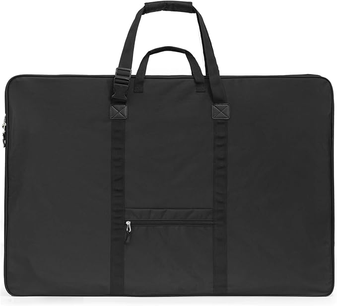 Nicpro Art Portfolio Bag 23 x 31 in, Nylon Artist Carrying Bag Waterproof | Soft Sided Bag, Adjustable Shoulder Strap, Storage Case for Artwork Sketch Drawing Canvas Photography Poster Solar Panel - Image 7