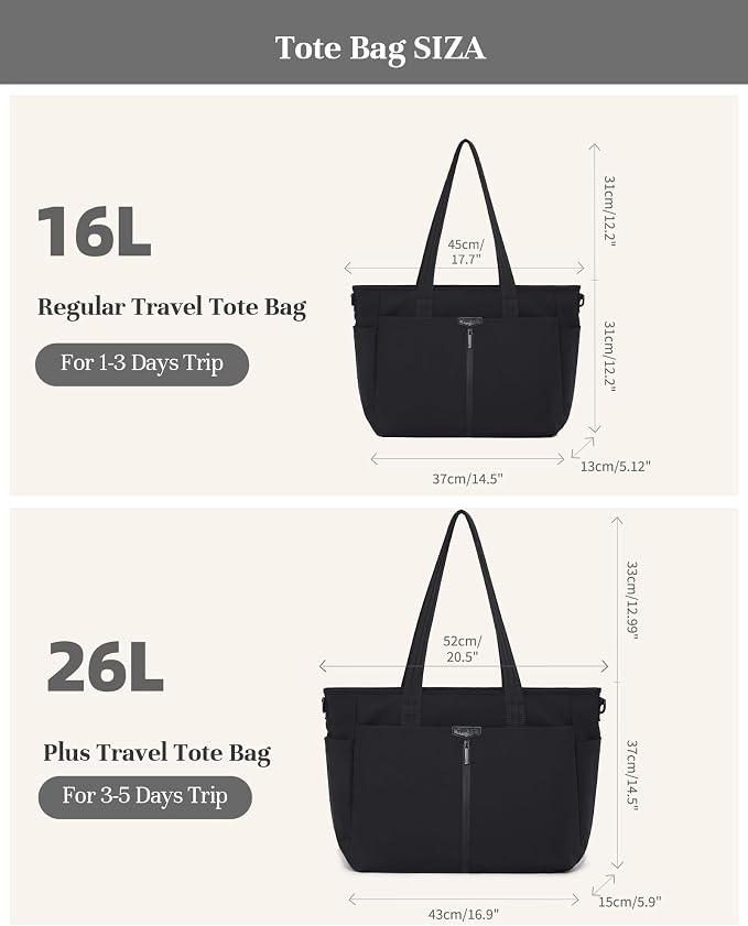 Timeet Laptop Tote Bag for Women, Water Resistant Work Tote Purse with Laptop Compartment for Daily Office Casual Travel - Image 6