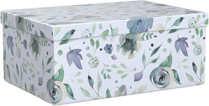 Soul & Lane - Handpicked Bouquet Floral Storage Boxes with Lids, Set of 3 | Large Nesting Cardboard Keepsake Boxes for Memories, Photos and Gifts, Pretty Containers for Home Decor and Organizing - Image 4