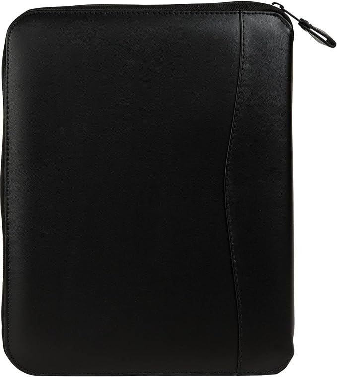 FranklinCovey - Planning System Ring-Bound Binder - Includes Undated Planner | Vinyl - Zipper Binder (Classic, Black) by FranklinCovey