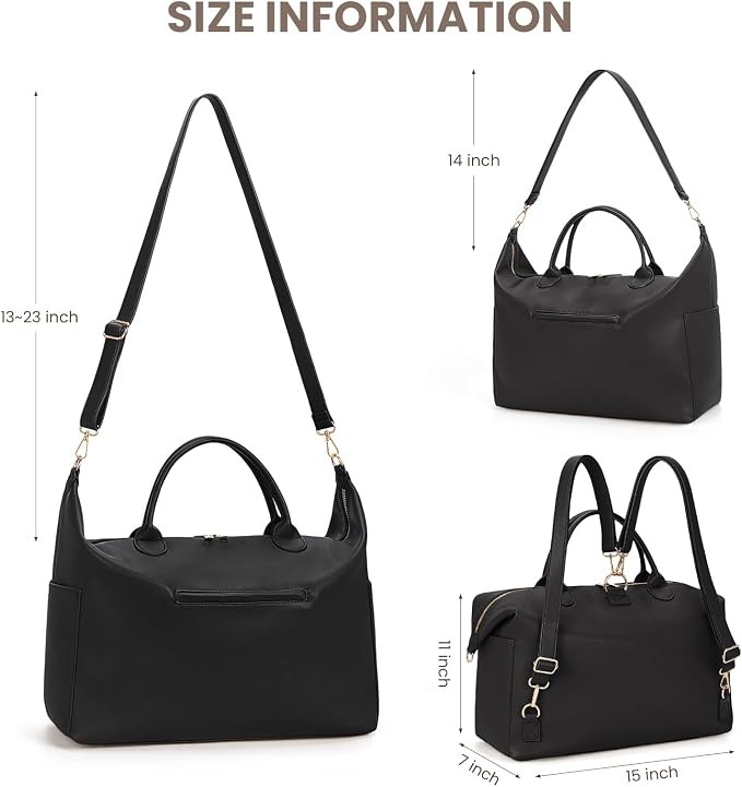 Diaper Bag Tote Convertible Vegan Leather Diaper Tote Backpack Diaper Mommy Bags Hospital Bag Work Totes - Image 5