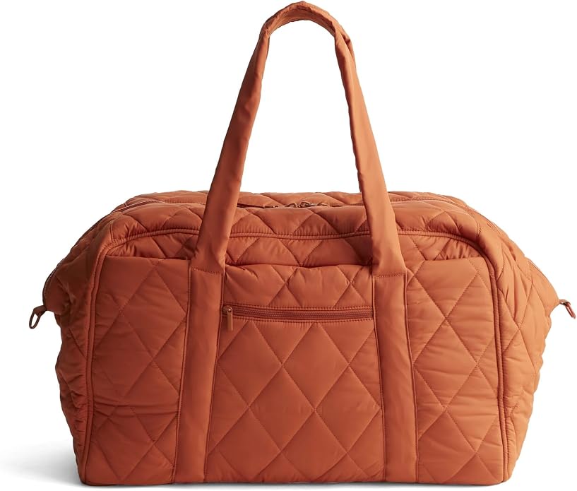 Vera Bradley Featherweight Large Miramar Weekender Travel Bag, Swirling Poppies - Image 6