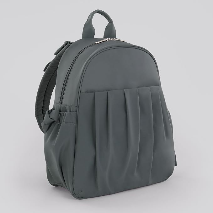 Motherhood Gathered Pocket Backpack Diaper Bag with Stroller Straps - Image 2