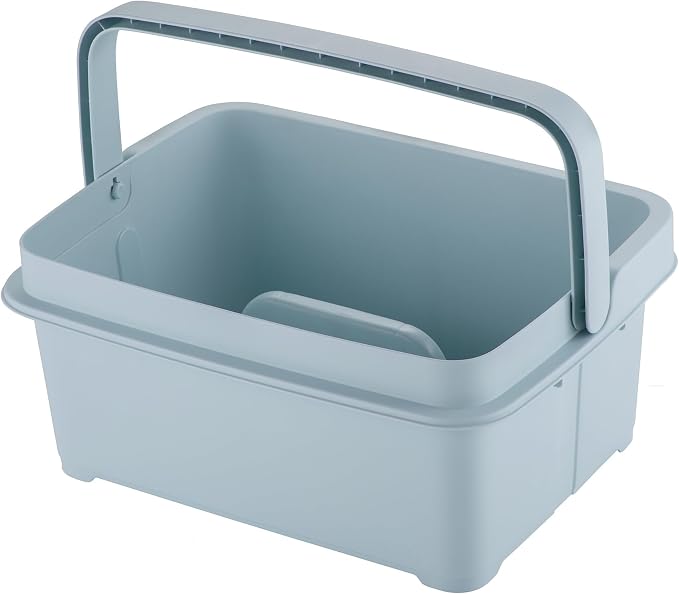 Minky Storage Caddy with Divider, 10L Capacity, Foldaway Handle, UK Made - Image 3