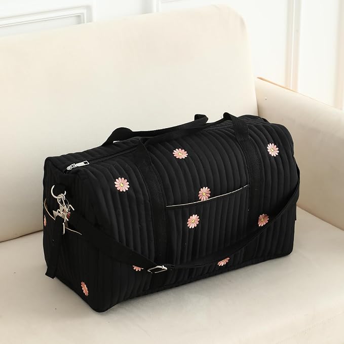 Women’s Travel Duffel Bag – Large Weekender & Overnight Travel Bag with Wet Pocket, Carry-On Friendly, Ideal as Hospital or Maternity Bag for Labor and Delivery - Image 5