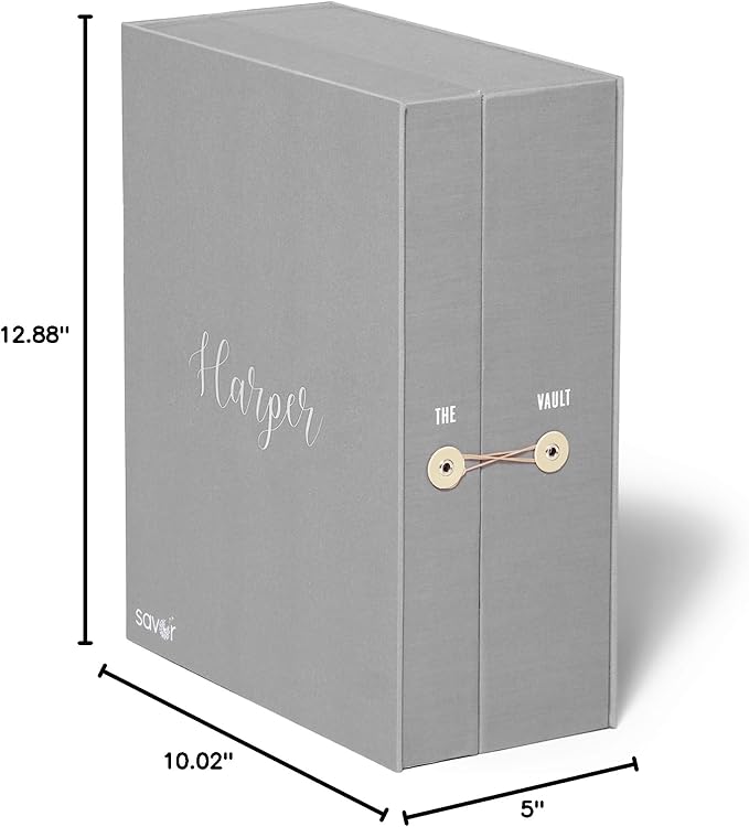 Personalizable Life Essentials & Graduate Keepsake Organizer | Keep High School and College Graduation Memorabilia Organized and Safe in One Convenient Home with this Gift for Students and Grads - Image 7