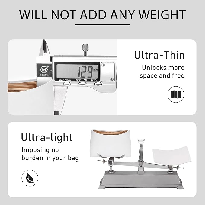 Tyvek Purse Organizer Insert for Coach Brooklyn 28 Shoulder Bag | Waterproof Bag Insert, 5 Pocket Storage, Elastic Bottle Holder, Zipper Pocket, Tote Bag Dividers, Everyday Use, White Maple - Image 7