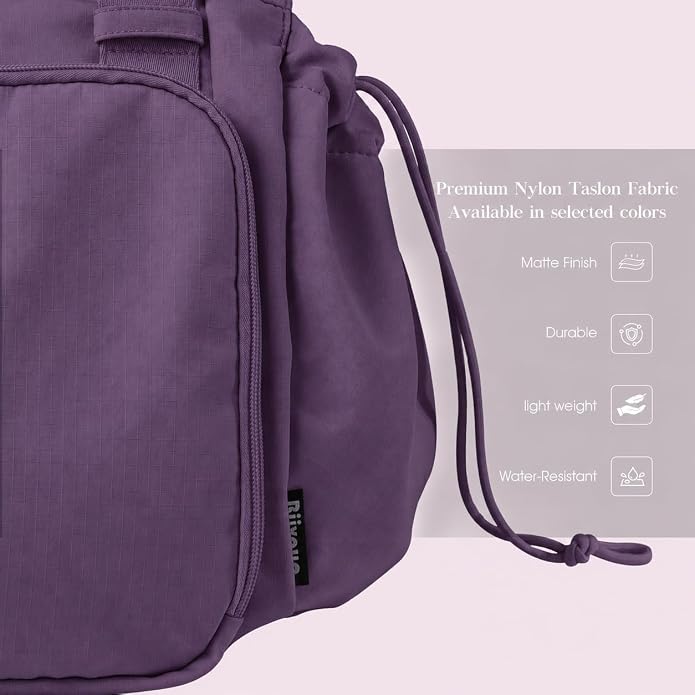 Everyday Bag Tote for Women, Spacious Diaper Bag with 16 Pockets, Durable Travel Bag, Sleek Work Shoulder Bag - Image 8