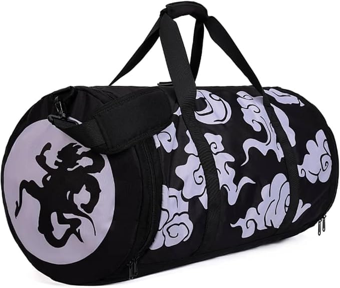 Large Capacity Waterproof Duffel Bag for Women & Men, Travel Gym Sports Bag with Shoe Compartment, Expandable Weekender Carry On for Fitness, Camping & Outdoor Use (OP GR 5) - Image 8