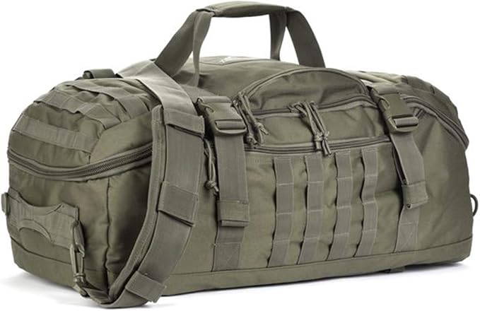 3-in-1 Gym Bag Duffle Bags Backpack - Travel Bag with Shoes Compartment | Sports Duffel Bag for Men Women Ideal for Workout,Weekender,Military,Sports,Overnight,Basketball,Tactical,Football,Baseball by Miramrax