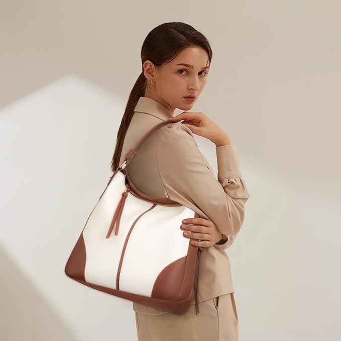 Hobo Crossbody Bag for Women, Designer Shoulder Purse Handbags - Image 8