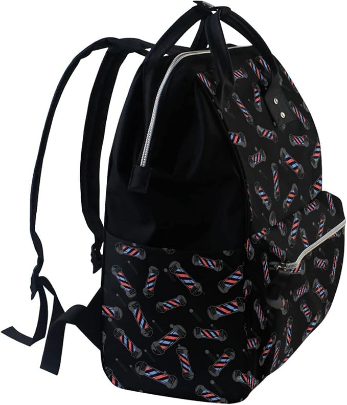 Large Capacity Baby Diaper Bag Hair Stylist Durable Multi Function Travel Backpack - Image 4