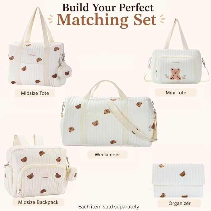 Women’s Travel Duffel Bag – Large Weekender & Overnight Travel Bag with Wet Pocket, Carry-On Friendly, Ideal as Hospital or Maternity Bag for Labor and Delivery - Image 9