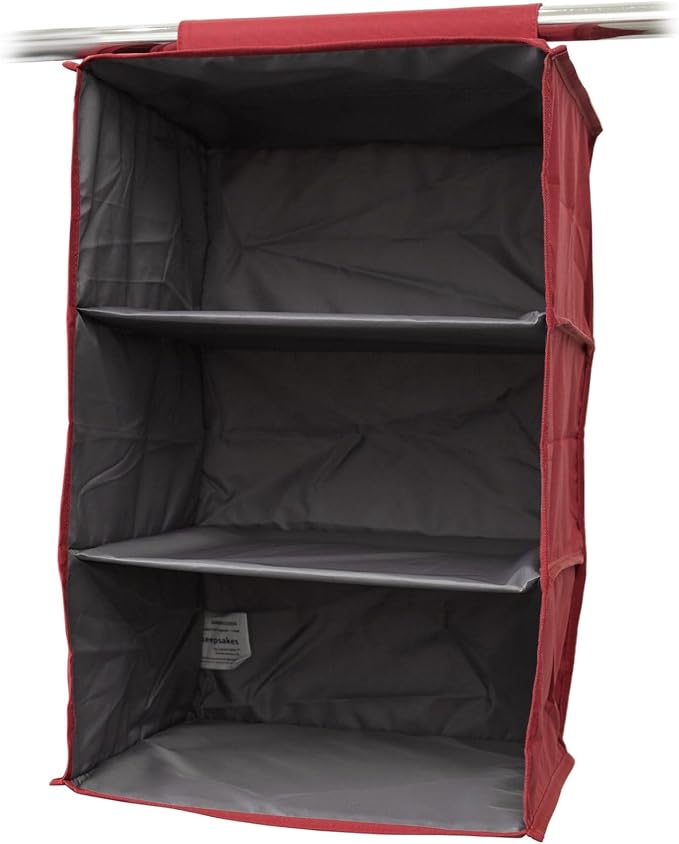 Covermates Hanging Closet Organizer, 13.5" W x 13.5" D x 20.75" H | durable polyester construction, label window, 3-year warranty by Covermates