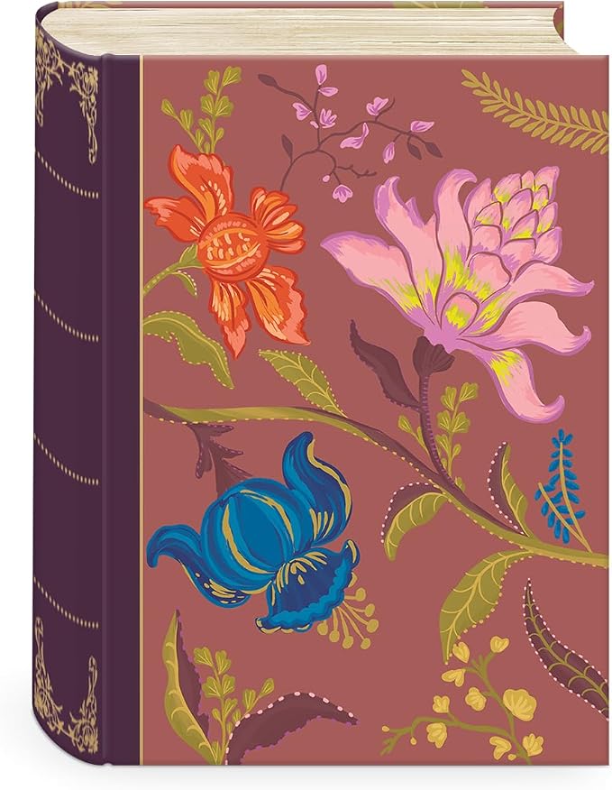 Punch Studio Decorative Storage Boxes with Lids | Nested Book Style Set of 3 Coated Cardboard Keepsake Box for Photos Documents Gifts Home Organization, 11” x 13.5” Peacock - Image 7