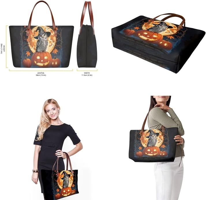 GIFTPUZZ Women Top Handle Bags Handbags with Zipper Leather Wallet Cash Card Phone Holder and Makeup Bag Set 3pcs - Image 2
