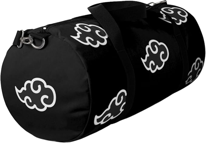 Large Capacity Waterproof Duffel Bag for Women & Men, Travel Gym Sports Bag with Shoe Compartment, Expandable Weekender Carry On for Fitness, Camping & Outdoor Use (Black CLoud) - Image 5