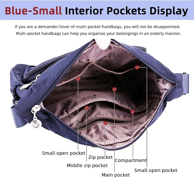 MINTEGRA Women Shoulder Handbag Roomy Multiple Pockets Bag Ladies Crossbody Purse Fashion Tote Top Handle Satchel - Image 6