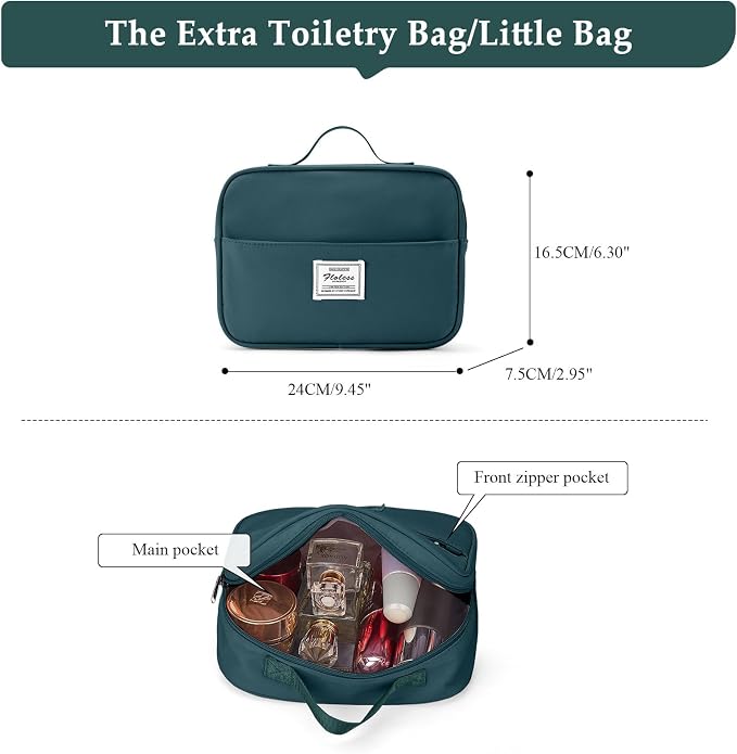 Weekender Bags for Women, Personal Item Travel Bag with Shoes Compartment | Overnight Travel Duffel Bag with Toiletry Bag, Airplane Friendly Carry-On Bag - Image 8
