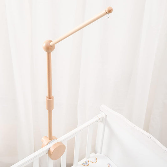 Crib Mobile Arm | Wooden Crib Mobile Holder | Nursery Decor for Newborn Boys and Girls