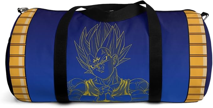 Anime Gym Bag for Women Men - Large Capacity Waterproof Workout Fitness Travel Sports Bags Fashion Street Camping Expandable Carry On Duffle Bag For Couple (Blue Vgta) PTY - Image 4