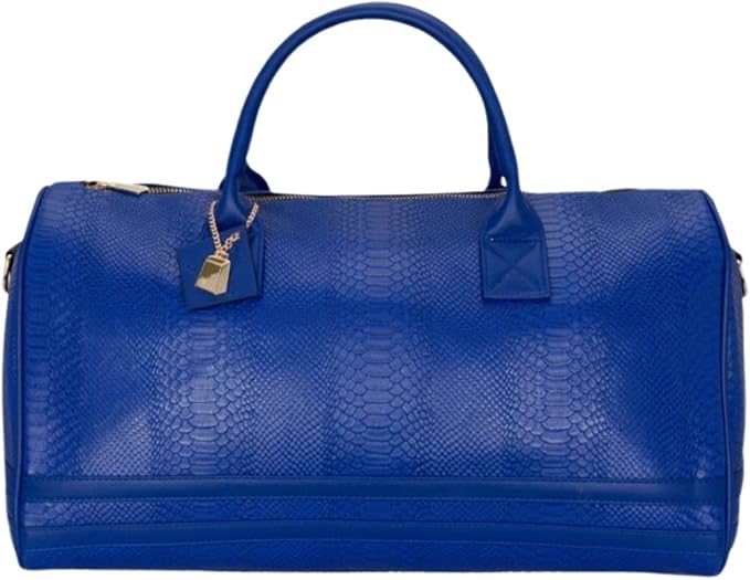 Tote&Carry Apollo 2 Duffle Bag for Travel Women & Men, TSA Approved Carry On Duffel Bag, Premium Vegan Leather w/Gold Hardware, Durable Weekender Luggage for Gym, Sports, Overnight & All-Purpose Use by ToteCarry