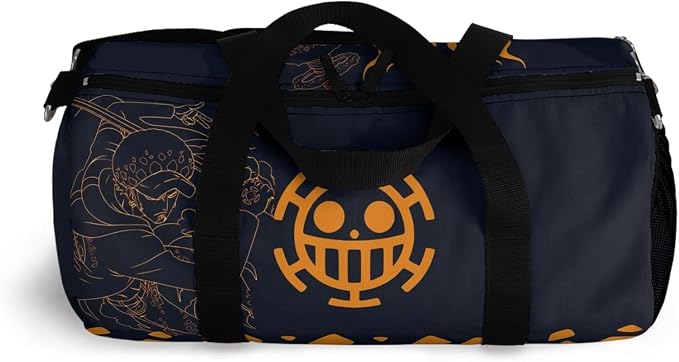 Large Capacity Waterproof Duffel Bag for Women & Men, Travel Gym Sports Bag with Shoe Compartment, Expandable Weekender Carry On for Fitness, Camping & Outdoor Use (OP Law) - Image 3