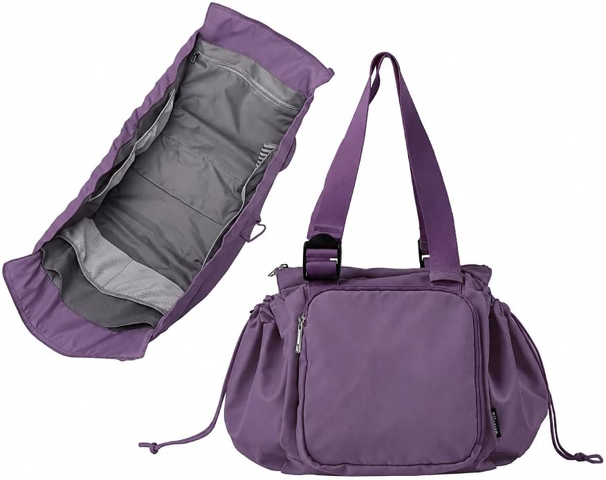 Everyday Bag Tote for Women, Spacious Diaper Bag with 16 Pockets, Durable Travel Bag, Sleek Work Shoulder Bag by BIIVOYA