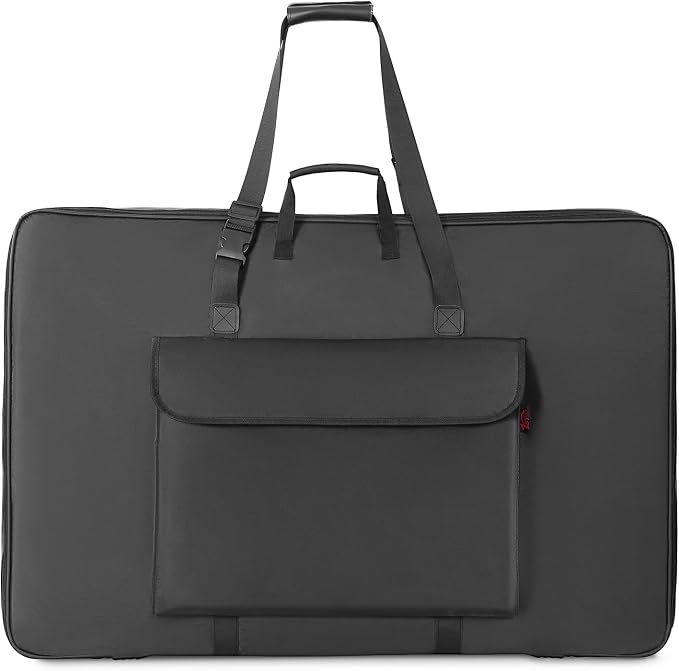Premium Art Portfolio Case - 32" x 42" - Soft Sided - Foldable - Waterproof & Tear Resistant - Artwork, Photography, Sketch, LCD, Monitor, Solar Panel - Shoulder Straps & Handles - Image 8