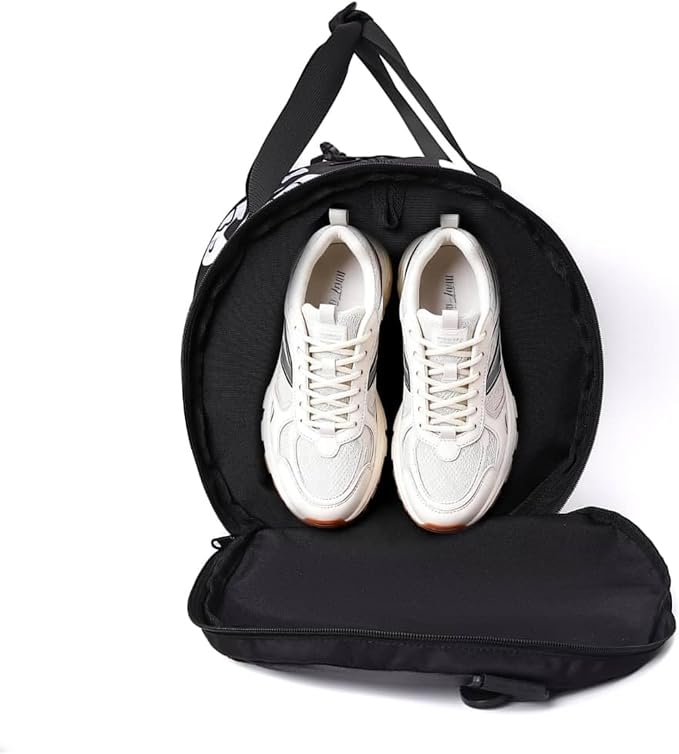 Large Capacity Waterproof Duffel Bag for Women & Men, Travel Gym Sports Bag with Shoe Compartment, Expandable Weekender Carry On for Fitness, Camping & Outdoor Use (OP GR 5) - Image 6