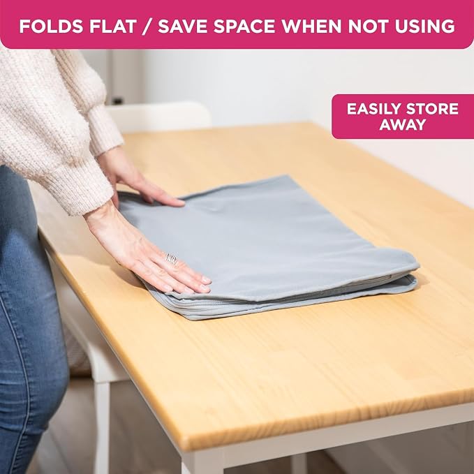 Cedar Clothes Storage Bag Organizer, Protects From Moths, Set of 2, Grey | Protects from Moths, Moisture, Dirt & Dust, Underbed Storage Bags for Clothes, Cashmere Sweaters, Bedding & More - Image 6