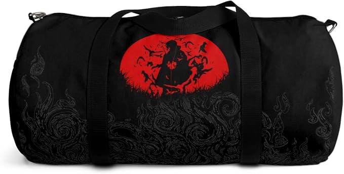 Anime Gym Bag for Women Men - Large Capacity Waterproof Workout Fitness Travel Sports Bags Fashion Street Camping Expandable Carry On Duffle Bag For Couple (Nar Tachi) PTY - Image 4