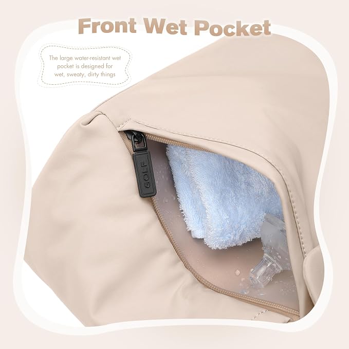 14L Puffer Diaper Bag Tote, Large Capacity Travel Diaper bags, Crossbody Hospital Bag for mom - Image 3