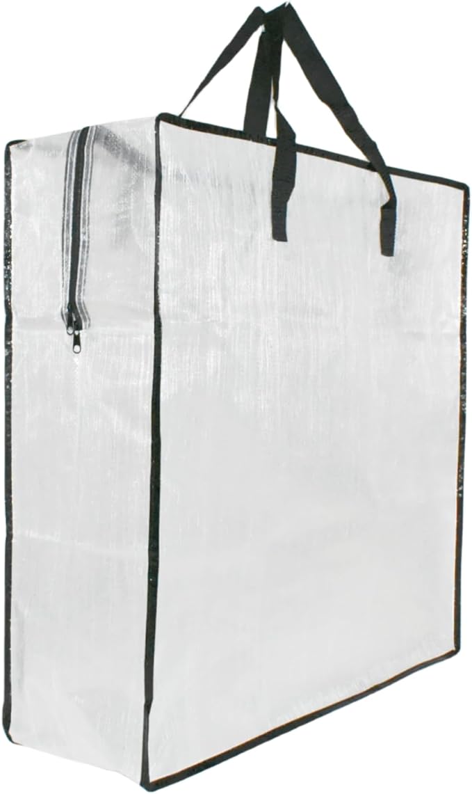 Clear Storage Bags with Zipper and Handles, Blanket Bags For Closet Storage, Moving and Packing Supplies for College, Underbed Storage Organizer for Clothes Pillow Bedding Christmas Wreath by GONGKANGYUAN