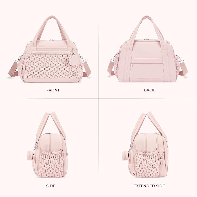 Telena Tote Diaper Bags, Travel Crossbody Large Capacity Hospital Bag for Women Labor Delivery with Pacifier Case - Image 8