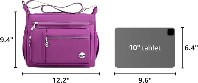 MINTEGRA Women Shoulder Handbag Roomy Multiple Pockets Bag Ladies Crossbody Purse Fashion Tote Top Handle Satchel - Image 3