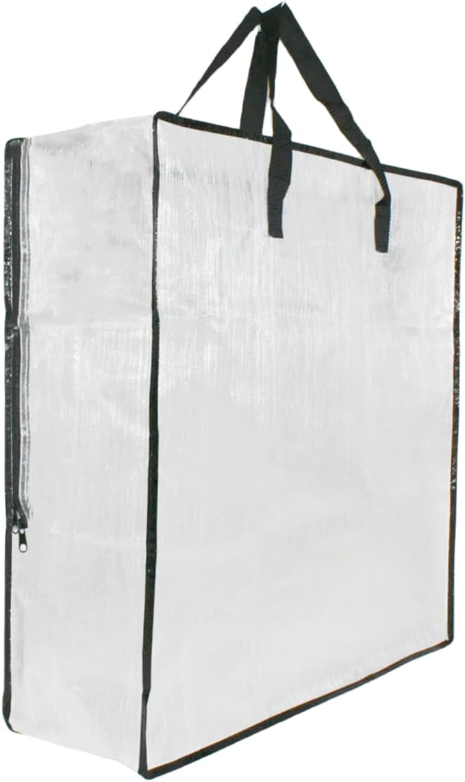 GONGKANGYUAN 25 Gallon Large Clear Storage Bags with Zipper and Handles, Blanket Bags for Closet Storage, Underbed Storage Organizer for Clothes Pillow Bedding Christmas Wreath by GONGKANGYUAN