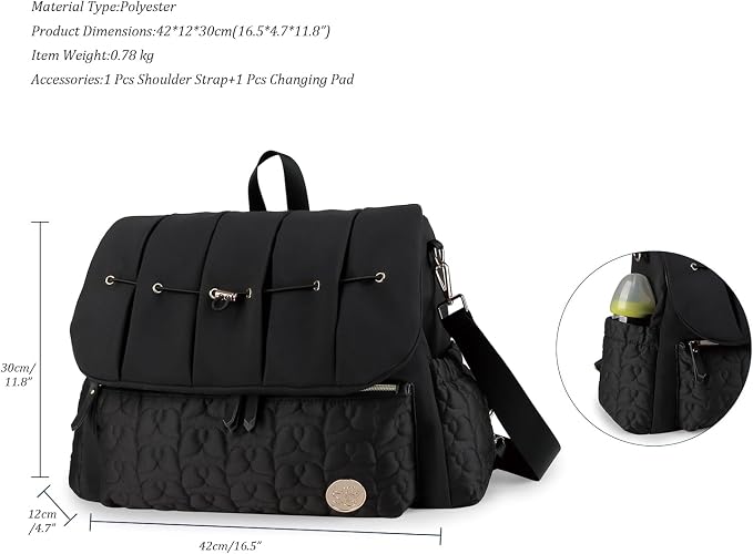 Baby Diaper Bag Backpack - Large Size Multifunction Travel Back Pack for Mom - Image 4