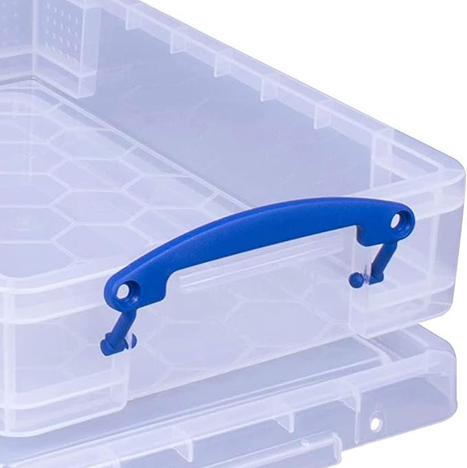 Really Useful Box Stackable Box, Clear (5 Pack) - Image 7