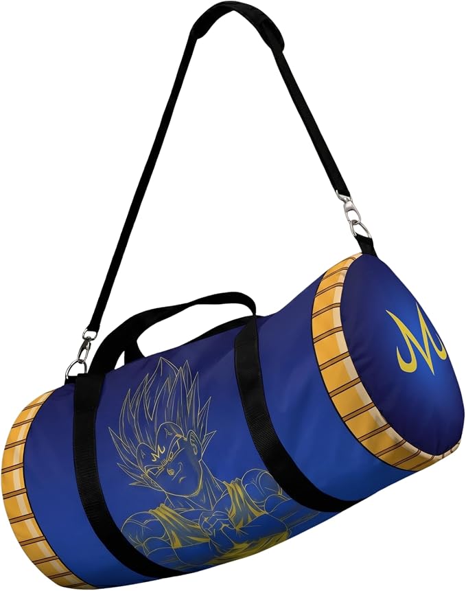 Anime Gym Bag for Women Men - Large Capacity Waterproof Workout Fitness Travel Sports Bags Fashion Street Camping Expandable Carry On Duffle Bag For Couple (Blue Vgta) PTY by CrownLimitedSupply