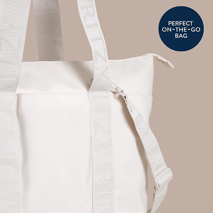 Itzy Ritzy Belong Diaper Bag Tote, Lightweight Tote with 10 Pockets - Image 7