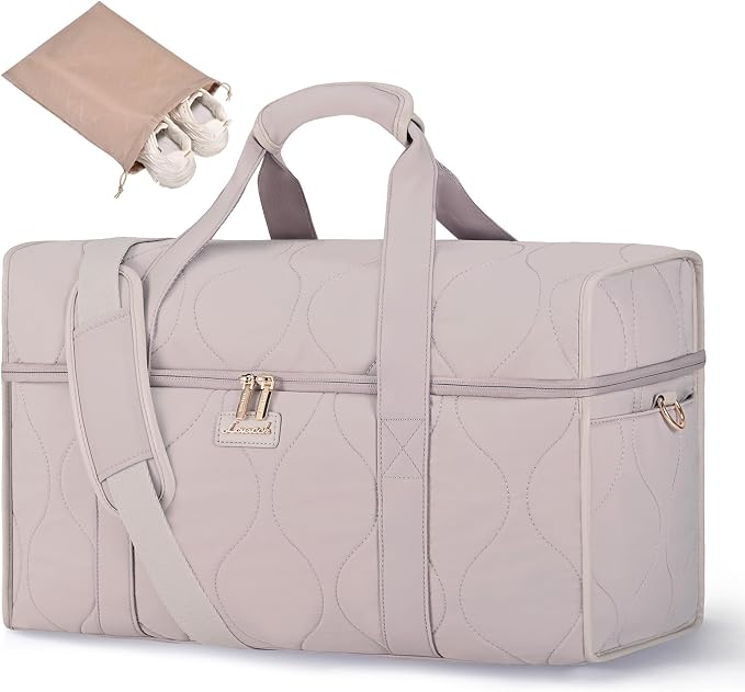 LOVEVOOK Travel Duffle Bag - Weekender & Overnight Bag with Toiletry & Wet Pocket, Carry-On Size, 3pc Set by LOVEVOOK