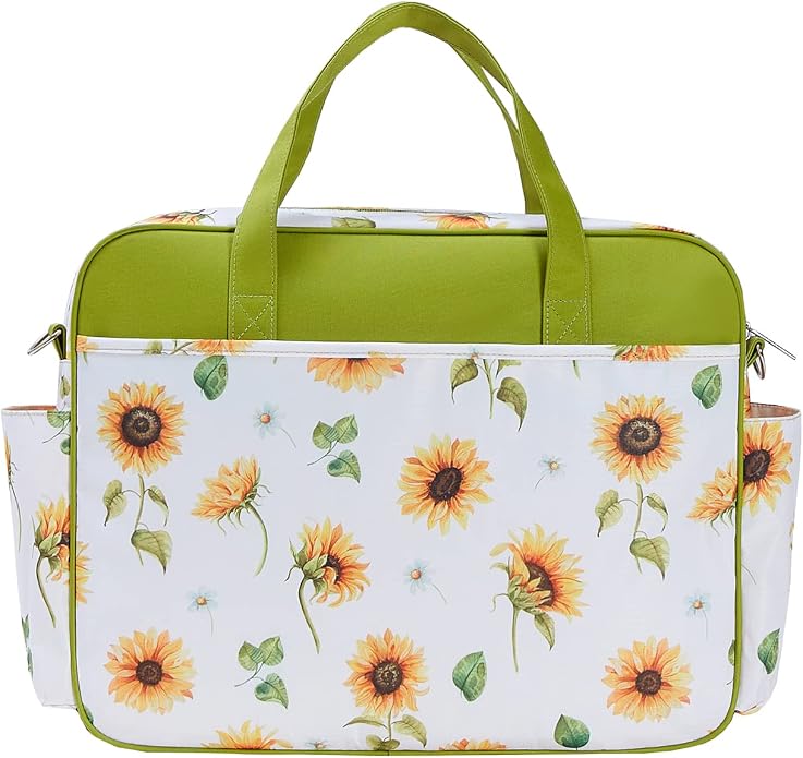 Kamay's Mummy Shoulder Bag Diaper Bag Chic Nappy Changing Bag Tote/Messenger Style Large with Changing Mat, Adjustable Straps - Image 4