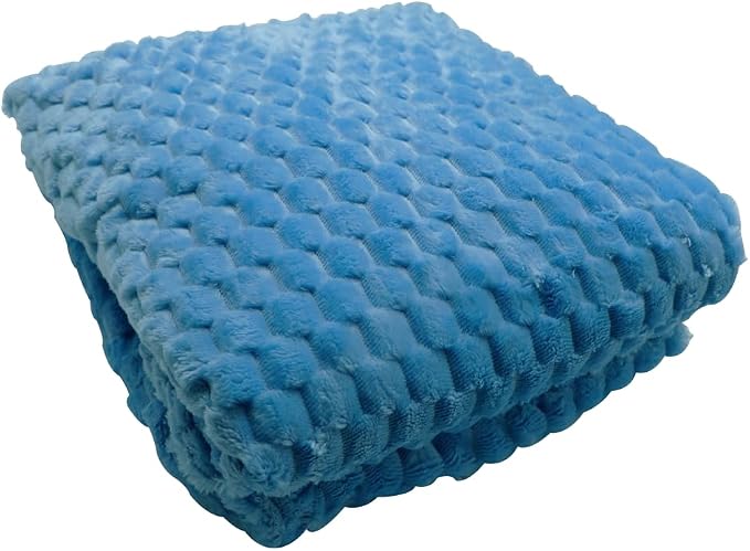 Soft Bean Bag Chair Cover No Filler Sofa Cover Storage Washable Bean Bag Cover Organizing Children Plush Toys for Living Room Bedroom (Sky Blue, 3 feet-39.3"*39.3"*23.6") - Image 3