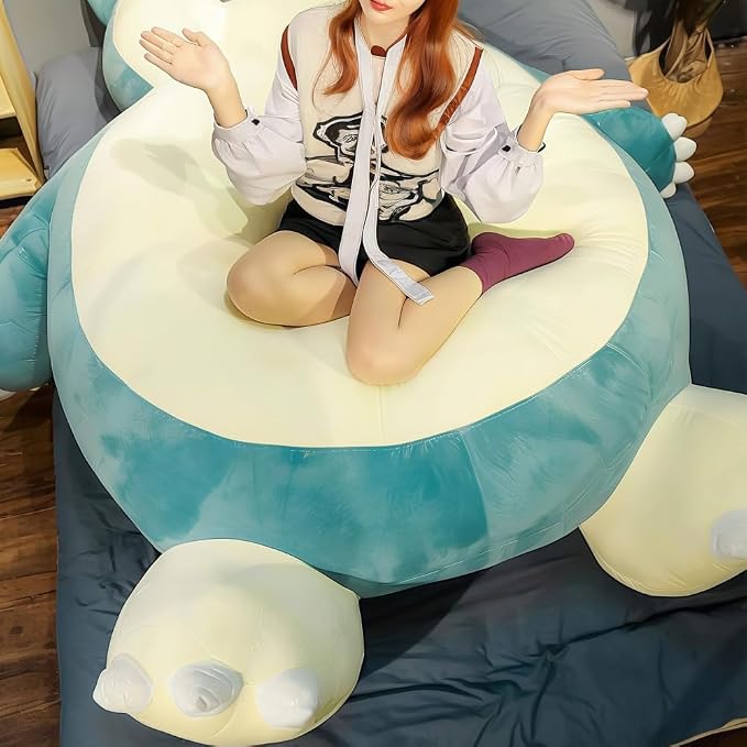 UnStuffed Animal Storage Bean Bag Chair Cover Cat Plush Bean Bag Toy for Birthday Gift (N, 200cm) by Dixibiao