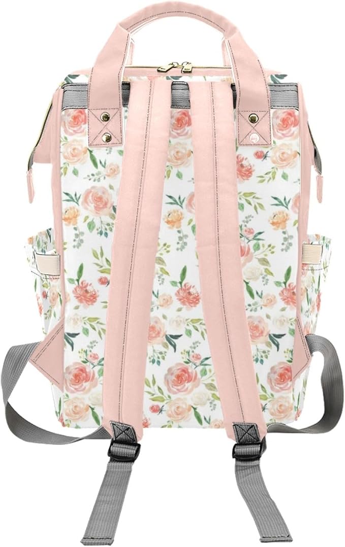 Custom Diaper Bag for baby Customized Antlers Deer Baby Bag Personalized Nursing Bags with Name Custom Name Mommy Daypack Bag Tote Bag Gifts for Travel Outside Daily Use - Image 4