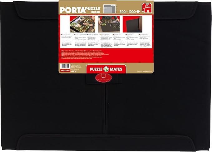 Jumbo Toys, Portapuzzle Board Up to 1000 PCE, for Ages 120 | Portable, Lightweight & Easy to Store Jigsaw Mat, Non-Slip Felt Board – Large Jigsaw Board for 1000 Pieces up to 51 x 72 cm - Image 11