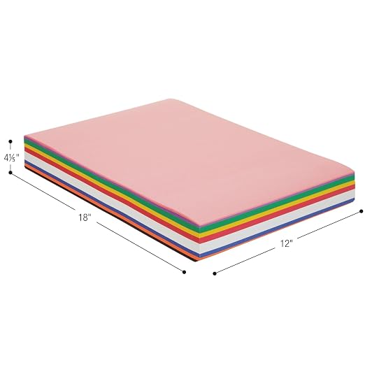 Colorations 12" x 18" Mediumweight Construction Paper Assorted Colors | 300 Sheets, Bulk Pack Art Paper, Arts & Crafts, School Supplies, Drawing, Coloring, Painting, 3D Art - Image 7
