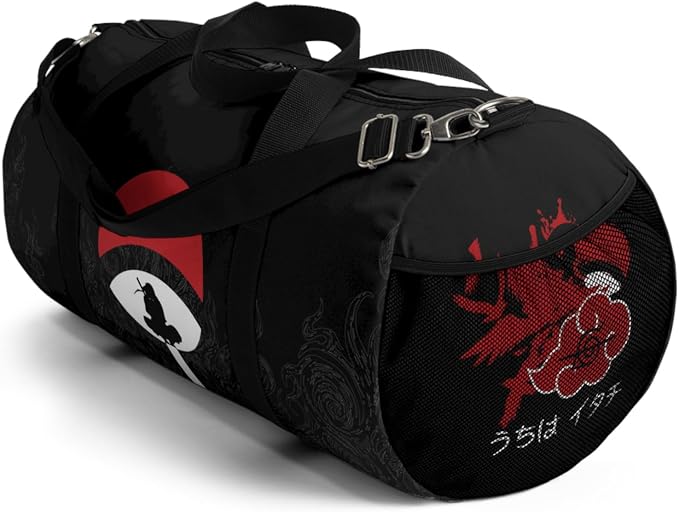 Anime Gym Bag for Women Men - Large Capacity Waterproof Workout Fitness Travel Sports Bags Fashion Street Camping Expandable Carry On Duffle Bag For Couple (Nar Tachi) PTY - Image 8