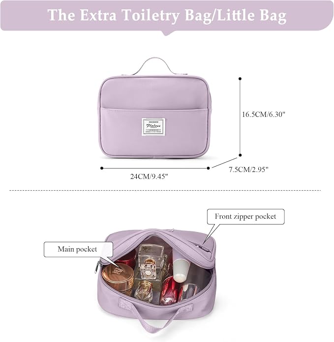 Weekender Bags for Women, Personal Item Travel Bag with Shoes Compartment | Overnight Travel Duffel Bag with Toiletry Bag, Airplane Friendly Carry-On Bag with Wet Pocket & Trolley Sleeve,Medium - Image 8